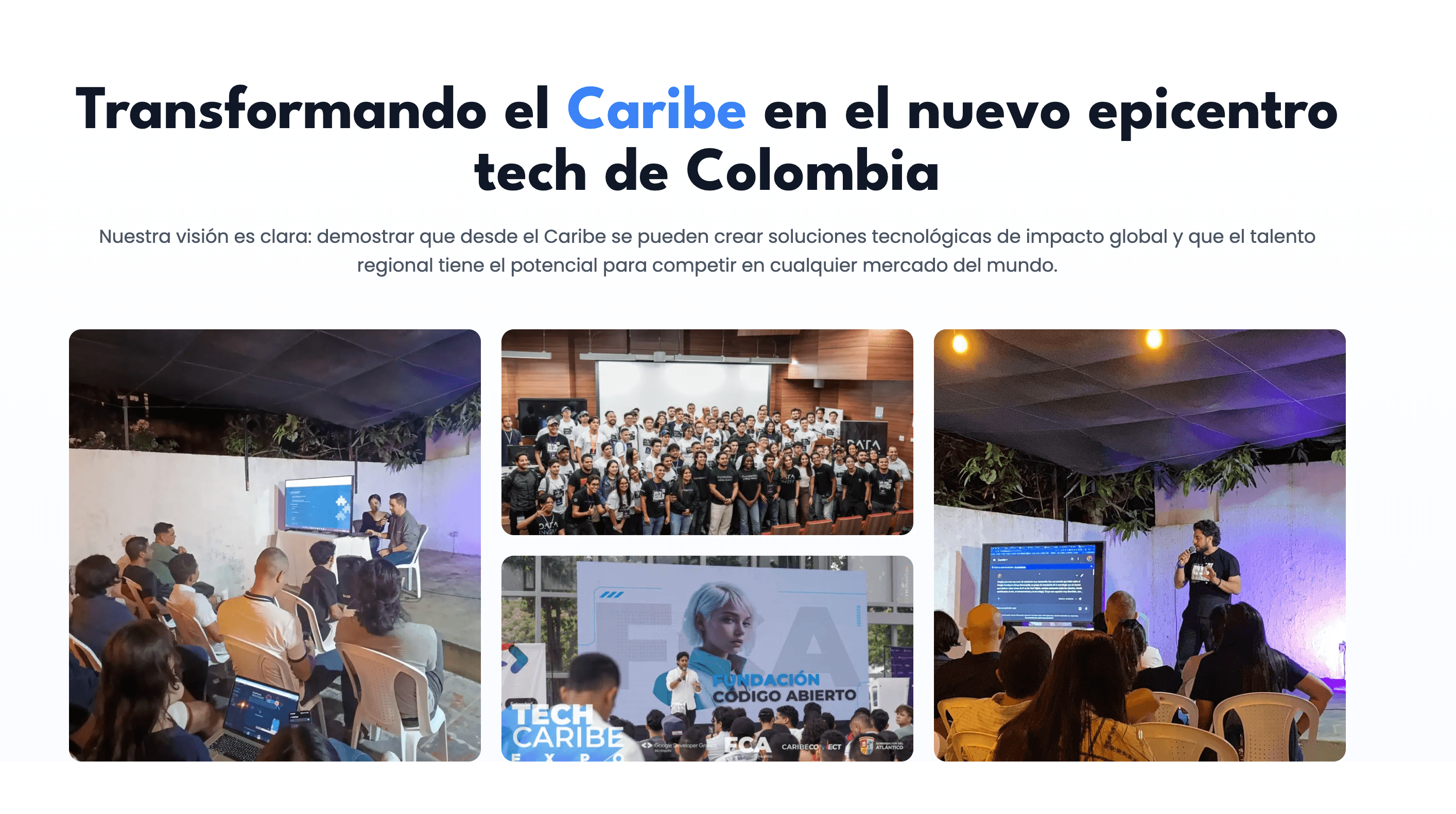 Fundación Código Abierto, captura 1